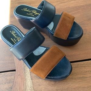 Robert Clergie Open Toe Platforms size 35 (size 4)